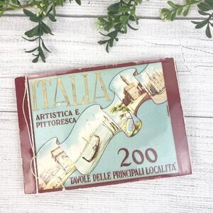 VINTAGE c1950 Rare Italian Travel Souvenir Picture Book